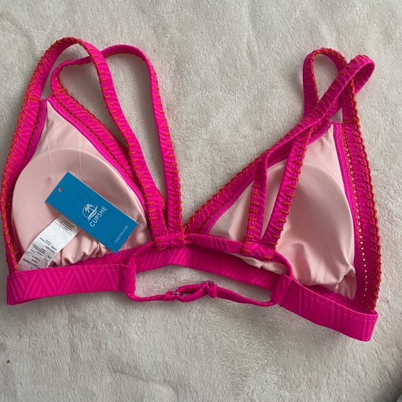 NWT Cupshe pink bikini size M/L - Picture 5 of 5